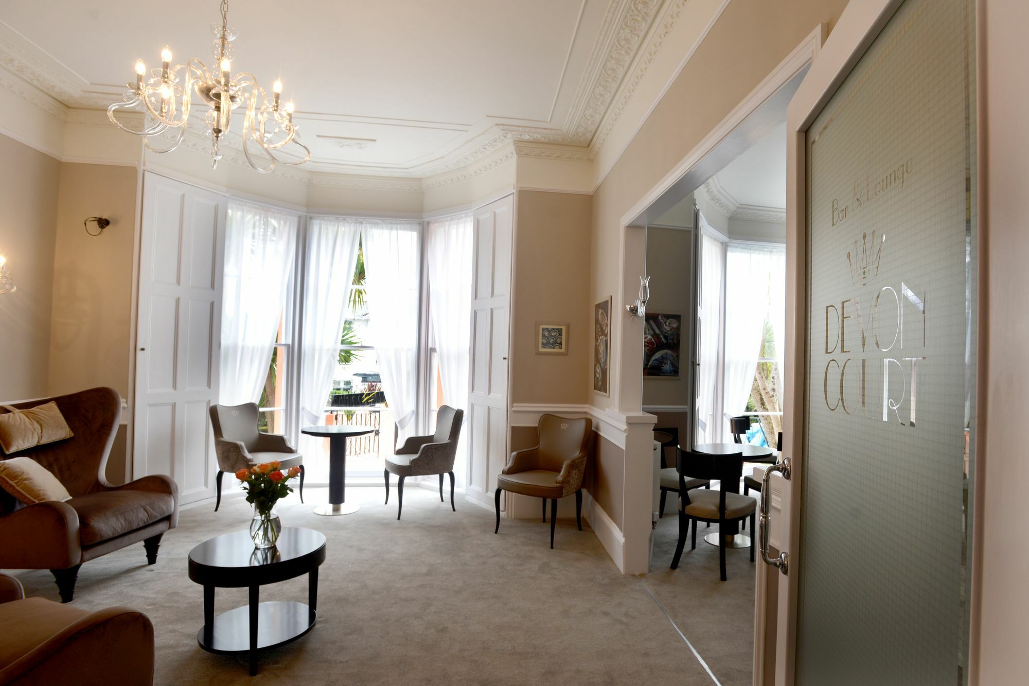 Отель The Devon Court Торки Экстерьер фото
